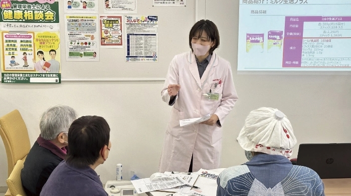 管理栄養士による健康イベントの開催