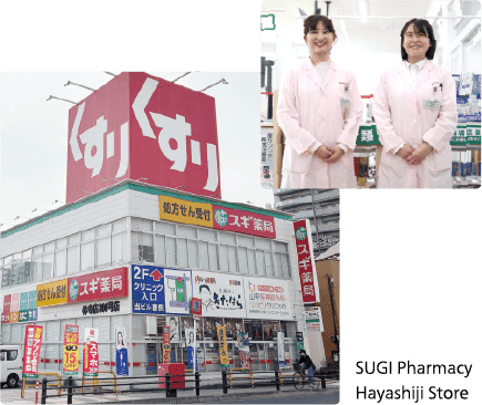 スギ薬局林寺店